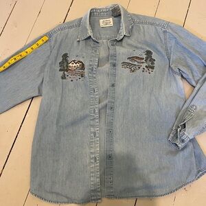 Northern Reflections Light Blue Button Down Shirt